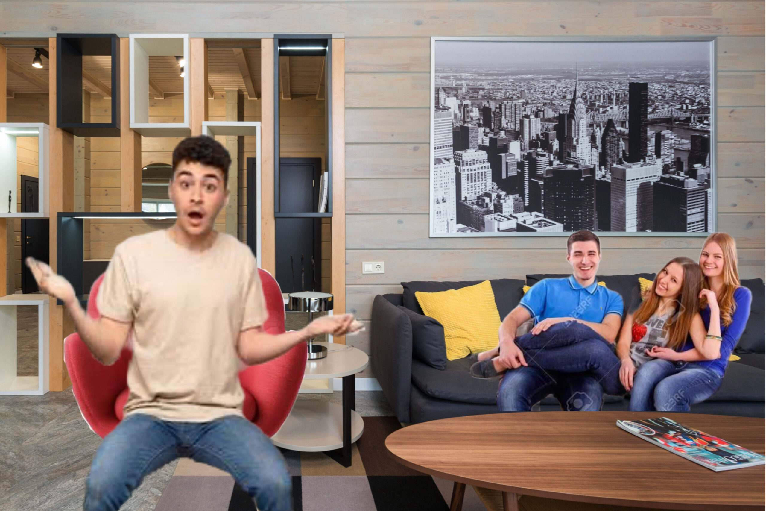 Man left out of throuple